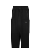 Pantaloni sportivi per bambino Dkny Kids nero con tasche - Rubino Kids