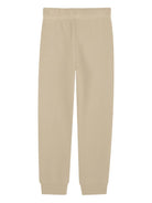 Pantaloni sportivi per bambino Kenzo Kids beige con ricamo Tiger - Rubino Kids