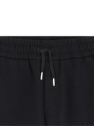 Pantaloni sportivi per bambino Lanvin Enfant nero con inserti - Rubino Kids