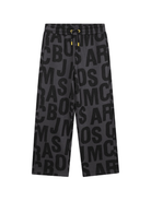 Pantaloni sportivi per bambino Marc Jacobs Kids grigi con Jumbled Logo - Rubino Kids