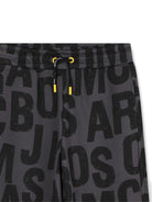 Pantaloni sportivi per bambino Marc Jacobs Kids grigi con Jumbled Logo - Rubino Kids