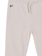 Pantaloni sportivi per bambino Moschino Kids bianco con stampa Teddy Bear - Rubino Kids