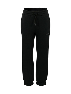 MSGM Kids black tracksuit bottoms with side pockets