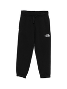 Pantaloni sportivi per bambino The North Face Kids nero con logo ricamato - Rubino Kids