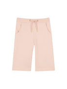 Pantaloni sportivi per neonata Chloé Kids rosa con coulisse in vita - Rubino Kids