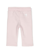 Pantaloni sportivi per neonata Givenchy Kids rosa con stampa sulla gamba - Rubino Kids