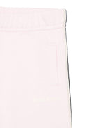 Pantaloni sportivi per neonata Palm Angels Kids rosa con vita elasticizzata - Rubino Kids