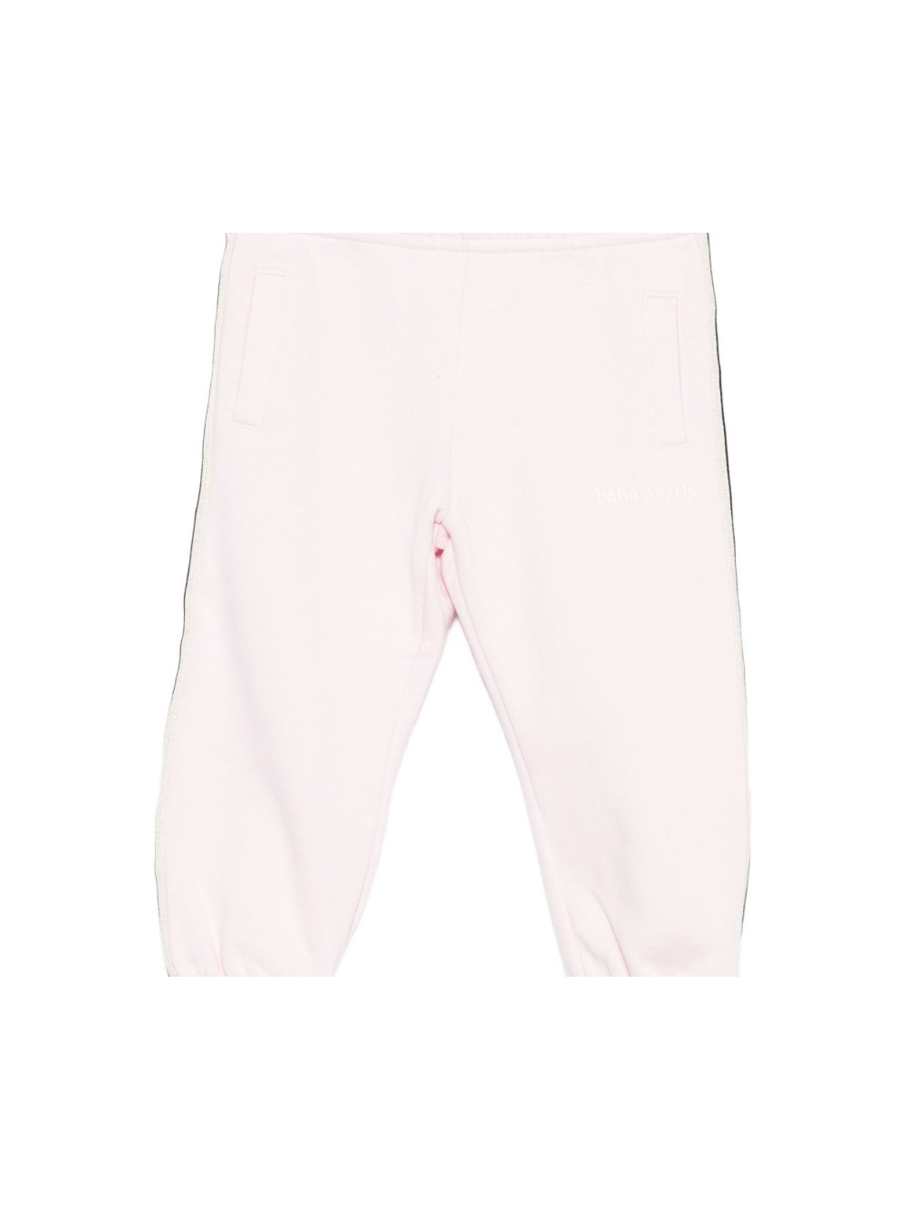 Pantaloni sportivi per neonata Palm Angels Kids rosa con vita elasticizzata - Rubino Kids