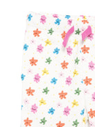 Pantaloni sportivi per neonata Stella McCartney Kids bianco con stelle all - over - Rubino Kids