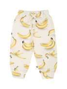 Pantaloni sportivi per neonato Molo bianco con stampa grafica all - over - Rubino Kids