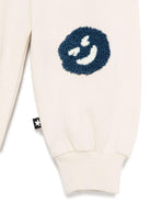Pantaloni sportivi per neonato Molo Simeon beige con motivo smiley - Rubino Kids
