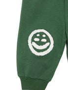 Pantaloni sportivi per neonato Molo verdi con faccina sorridente - Rubino Kids