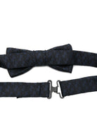 Papillon per bambino Emporio Armani Kids blu con motivo aquila - Rubino Kids