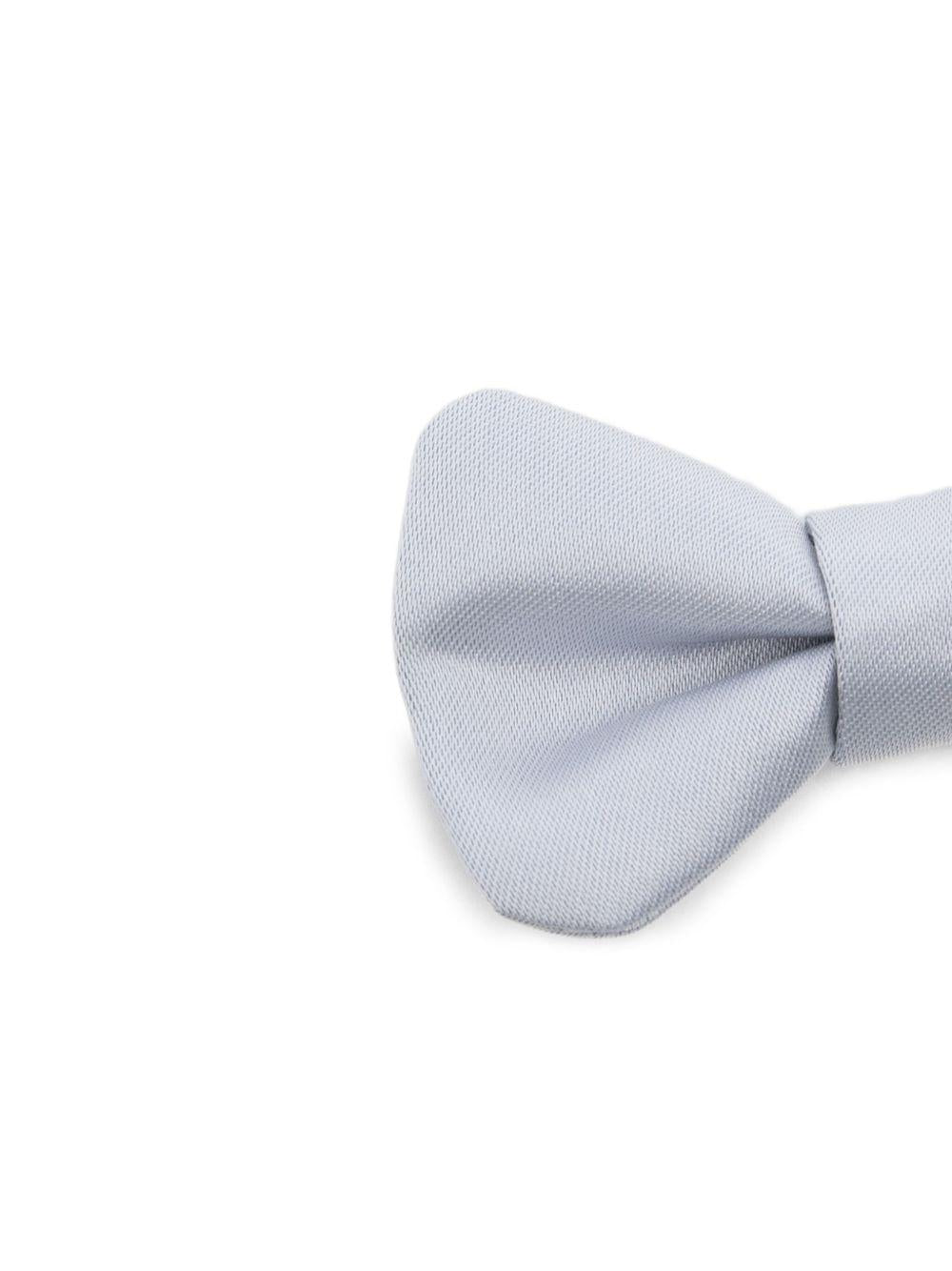 Papillon per neonato La Stupenderia azzurro con trama satinata - Rubino Kids