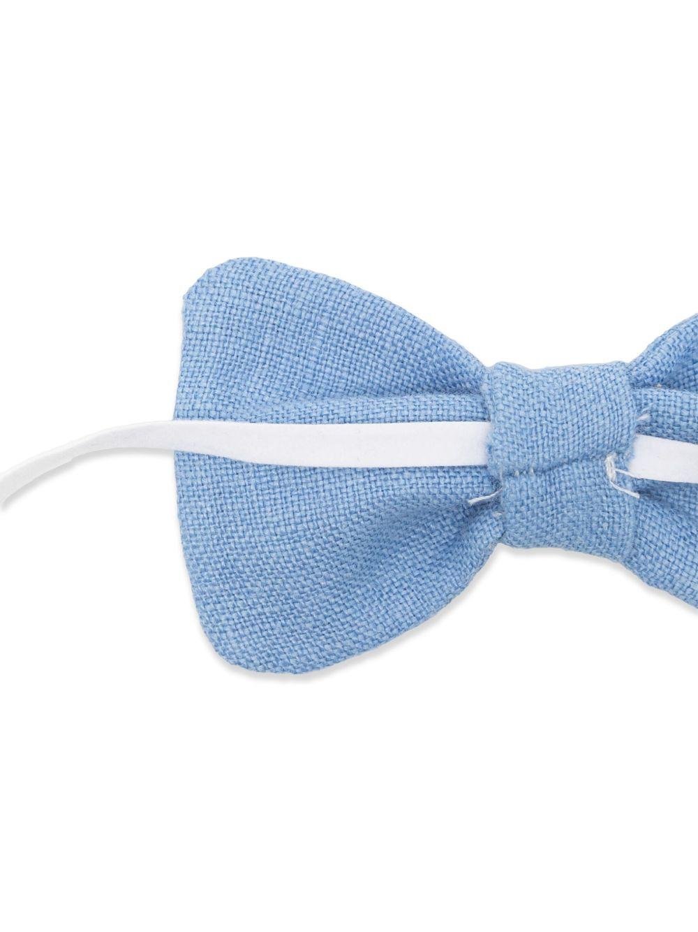 Papillon per neonato La Stupenderia blu in lino - Rubino Kids