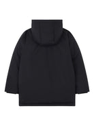 Parka imbottito per bambino BOSS Kids blu con cappuccio - Rubino Kids