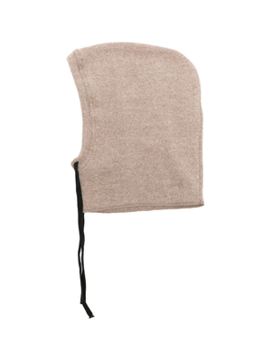 Baby balaclava Family Album Kids beige with contrasting trim