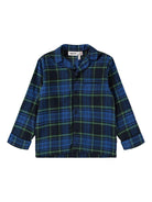 Pigiama Lex per bambino Molo blu con motivo a quadri - Rubino Kids