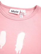 Pigiama per bambina Molo Lue rosa con stampa smile - Rubino Kids