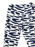 Pigiama per bambino Petit Bateau blu con stampa zebrata - Rubino Kids