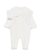 Pigiama per neonata Elisabetta Franchi La Mia Bambina bianco con fiocco - Rubino Kids