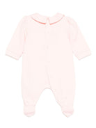 Pigiama per neonata Moschino Kids rosa con stampa orsetto - Rubino Kids