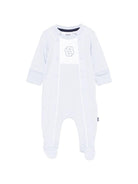 Pigiama per neonato Boss Kidswear azzurro con chiusura con bottoni - Rubino Kids