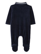 Pigiama per neonato BOSS Kidswear blu con stampa - Rubino Kids