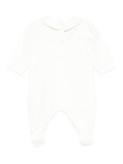 Pigiama Teddy per neonata Moschino Kids bianco con stampa - Rubino Kids
