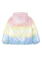 Piumino per bambina Billieblush multicolore con design color - block iridescente - Rubino Kids