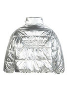 Piumino per bambina Dkny Kids nero con design trapuntato - Rubino Kids