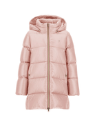 Piumino per bambina Herno Kids rosa con cerniera frontale - Rubino Kids
