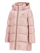 Piumino per bambina Herno Kids rosa con cerniera frontale - Rubino Kids
