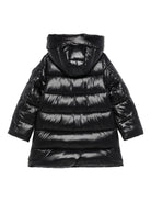 Piumino per bambina Save The Duck Kids Millie nero con cappuccio - Rubino Kids