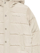 Piumino per bambino John Richmond Junior beige con cappuccio - Rubino Kids