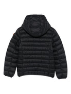 Piumino per bambino Save The Duck Kids nero con applicazione - Rubino Kids