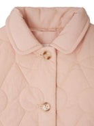 Piumino per neonata Bonpoint rosa con motivo geometrico - Rubino Kids