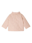 Piumino per neonata Bonpoint rosa con motivo geometrico - Rubino Kids