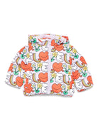 Piumino per neonata Stella McCartney Kids lilla con stampa grafica - Rubino Kids