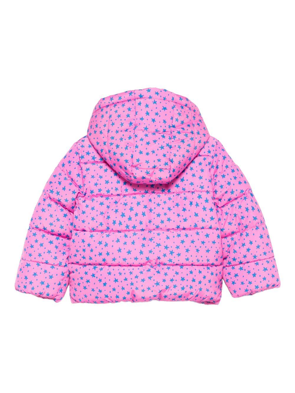 (美品) Stella McCartney baby 2wayダウン Stella McCartney Kids Baby Girl Prairie Horses Puffer Pink