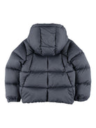 Piumino trapuntato per bambino K Way Kids blu con cappuccio - Rubino Kids