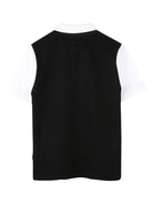 Polo per bambino Boss Kidswear multicolor con design color - block - Rubino Kids