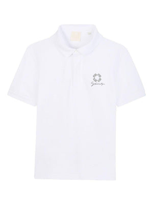 Polo per bambino Givenchy Kids con logo ricamato