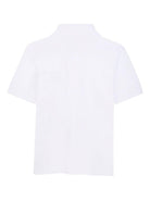 Polo per bambino Givenchy Kids con logo ricamato - Rubino Kids