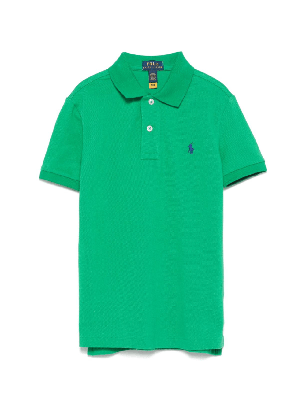 Polo per bambino Polo Ralph Lauren Kids verde in piqué - Rubino Kids