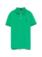 Polo per bambino Polo Ralph Lauren Kids verde in piqué - Rubino Kids