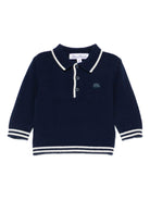 Polo per neonato Tartine Et Chocolat blu con motivo riccio - Rubino Kids