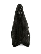 Pouch per bambina MC2 Saint Barth Kids nera con decorazione con paillettes - Rubino Kids