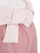 Sacco nanna per neonata La Stupenderia rosa con motivo a quadretti - Rubino Kids