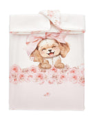 Sacco nanna per neonata Monnalisa bianco con stampa - Rubino Kids